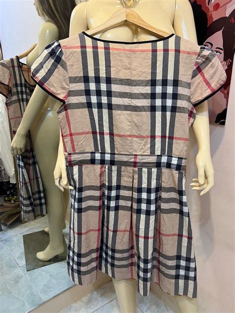 burberry inspired plaid dress